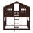 House Bunk Bed With Ladder