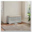 Banc de rangement à chaussures 28,74 "avec armoire 2 portes