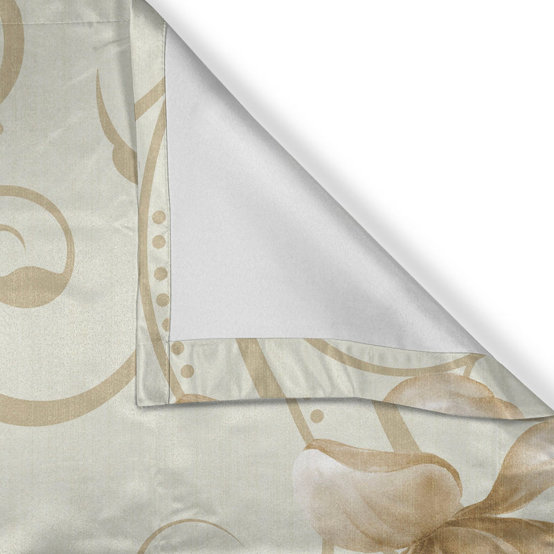 Semi Sheer Curtain Pair