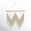 Suspension murale en tissu / bois avec tige-708261539