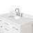 Macnair 42" Single Bathroom Vanity with White Quartz Top-85364144