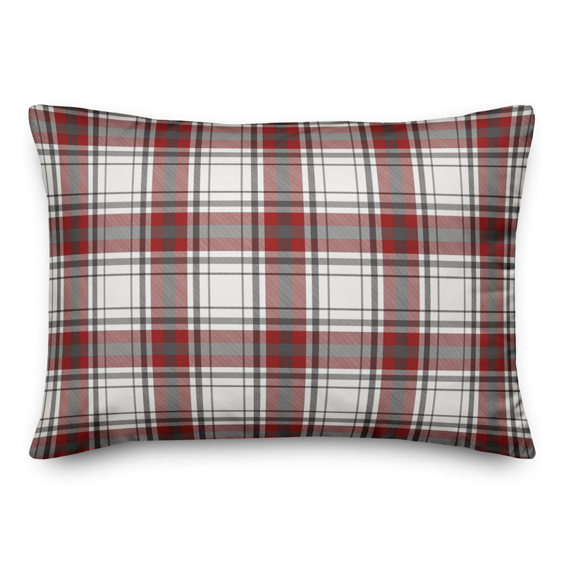 Plaid Throw Pillow