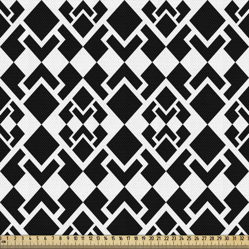 Tissu abstrait Ambesonne, l 58 po x L 72 po