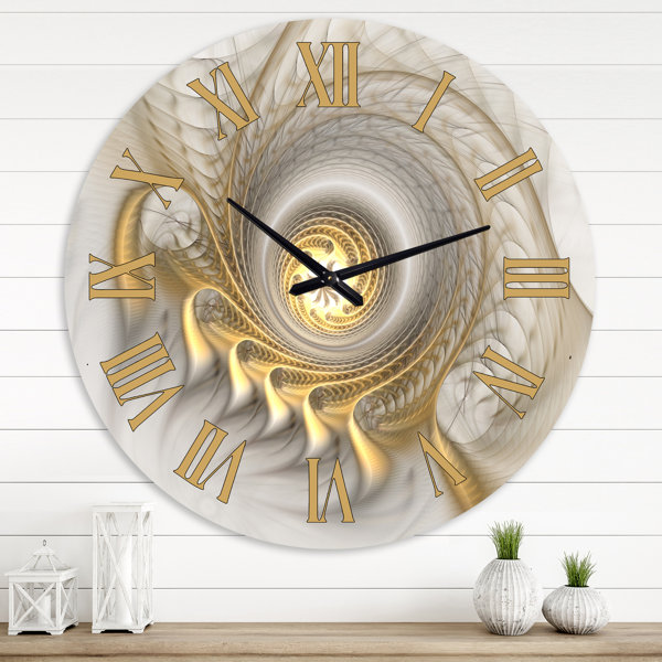 East Urban Home Glowing Fractal With Recursive Curves - Modern wall ...