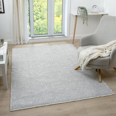 Tapis à deux tons à franges