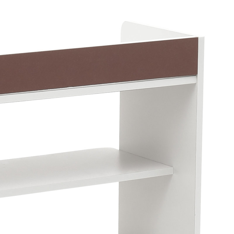Shoe Rack, 104cm H x 62cm W x 26cm D, White