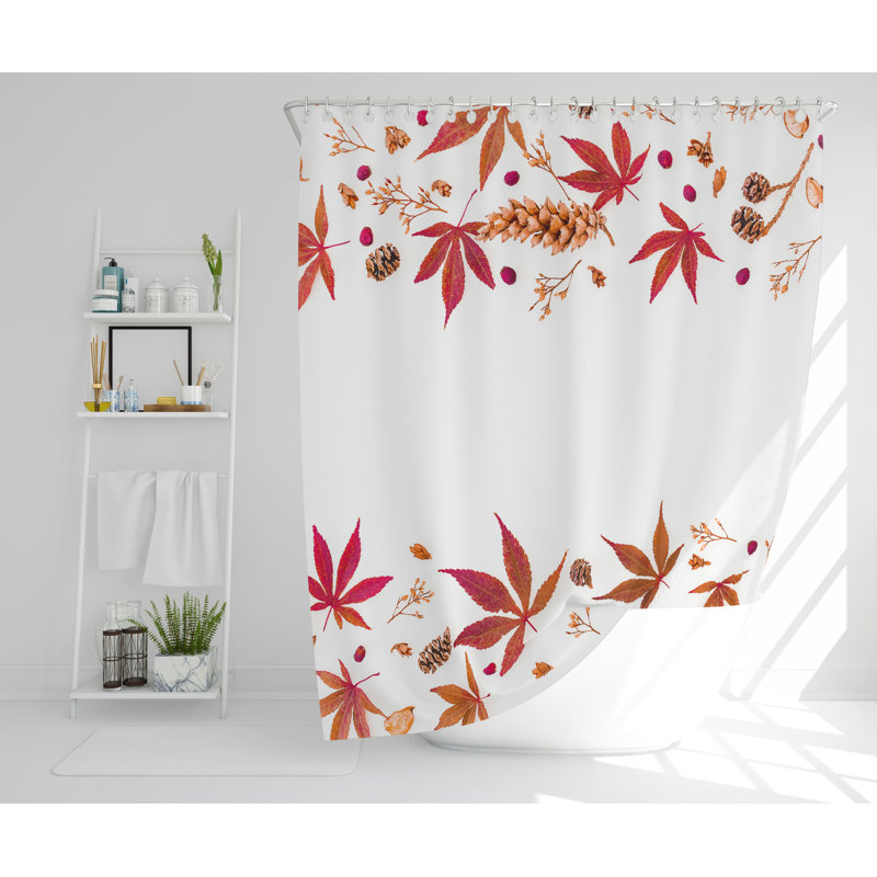 Saephan Polyester Shower Curtain Set, 168cm H x 168cm W