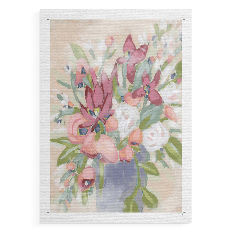 Blush Array I - impression sur toile seulement - non encadrée, H 48 po x l 32 po