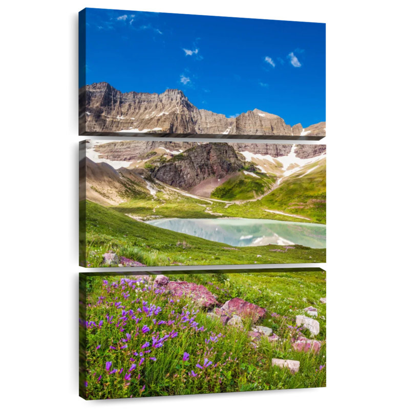 Alvord Glacier Park, Lakeside Mountain, H 32 po x l 20 po