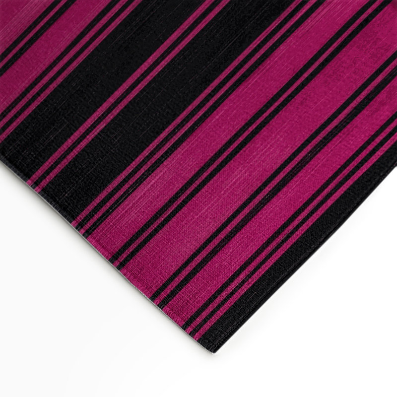 Tapis intérieur / extérieur mauve HorizontalStripes