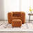 Joahnna Upholstered Armchair with Ottoman-6991923