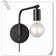 Tanielle Nickel LED Plug-in Armed Sconce