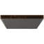 Support en acier caché de 3 po x P 12 po avec profondeur de soutien de 8 po, bronze antique-64105959-64105958