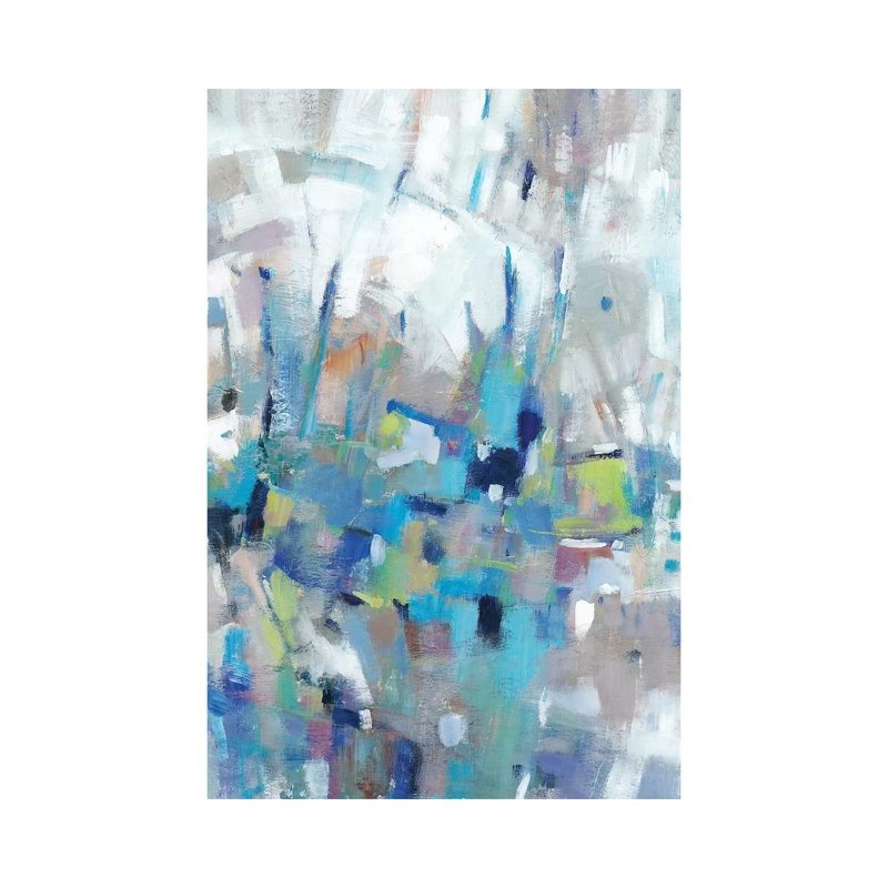 Edgy Blues I by Tim OToole - Gallery-Wrapped Canvas Giclée on Canvas, Canvas, 66.04 cm H x 45.72 cm W