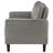 Regenal Upholstered Track Arm Loveseat Grey-901987852