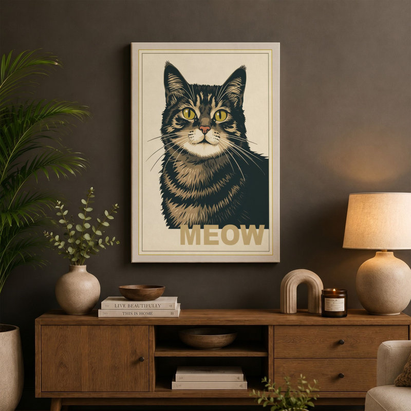 Print, 30x20 - 76.2 x 50.8 cm, Taupe Border