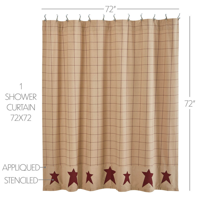 Laga Plaid Shower Curtain