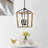 Obell 4 - Light Black Lantern Pendant