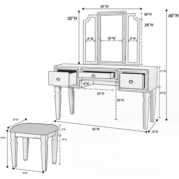 Dimensions du produit