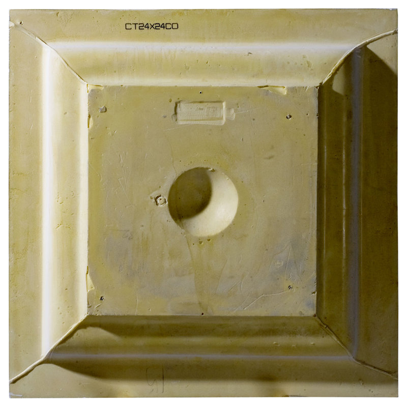 Colonial 2 ft. x 2 ft. Polyurethane Ceiling Tile in White