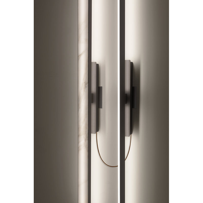 Fly Wall Lamp, Brushed Bronze Nickel