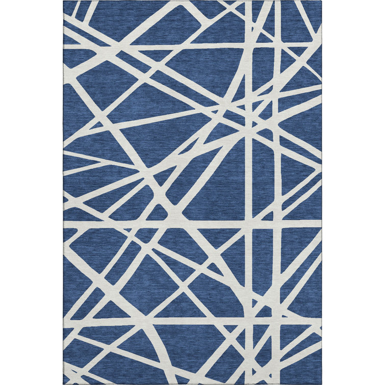 Premium Machine Washable Cossette AMF1040 Geometric Rug