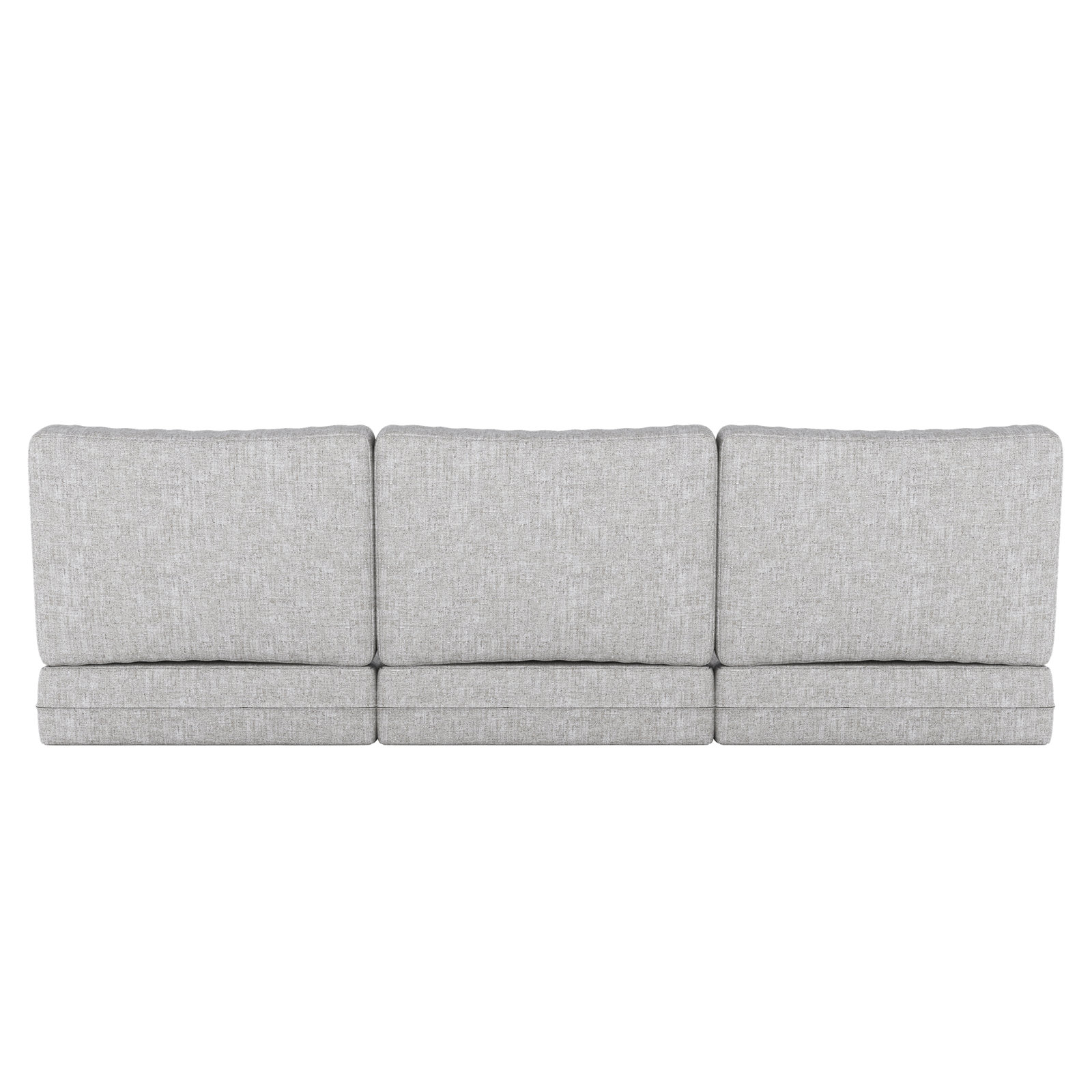 25" Sunbrella® Sofa Seat and Back Cushion, Canvas Granite Sunbrella® Canvas