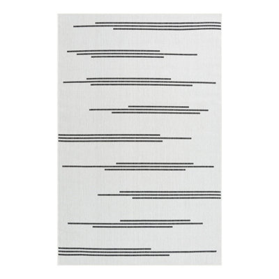 Leonardville Striped Indoor / Outdoor Rug