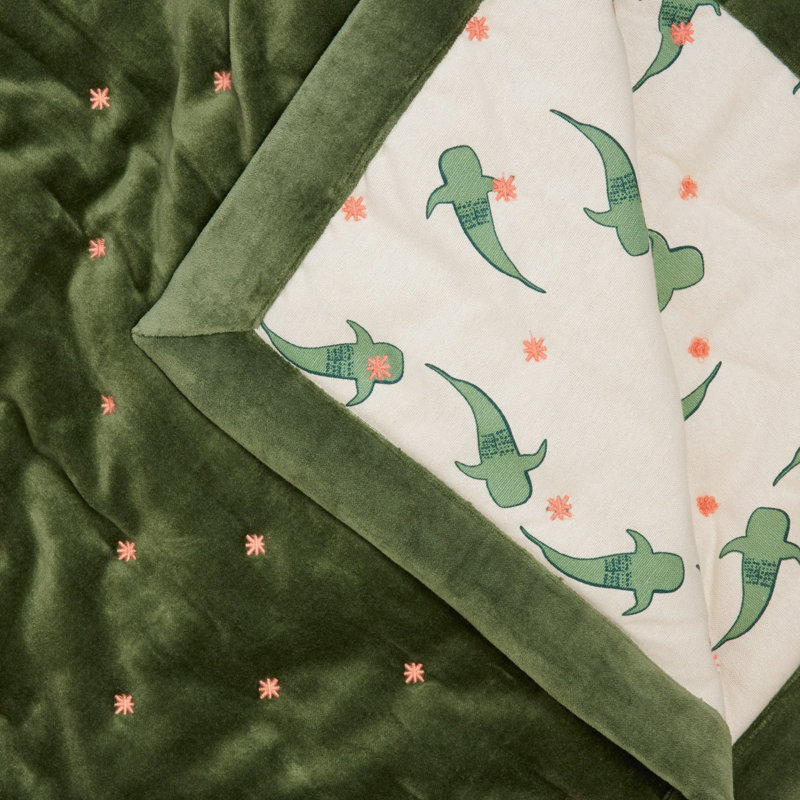 Throw Blanket, Green