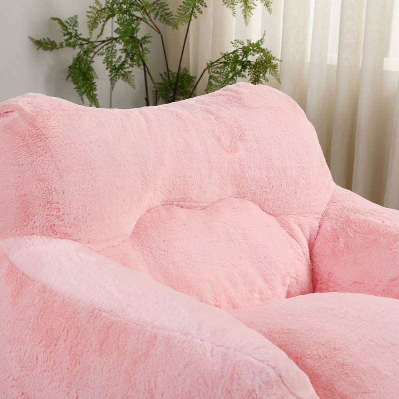 Canapé Lazy Comfy Chairs, Velours rose