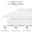Southshore Fine Linens Southshore Basics Duvet Cover Set in White, 90 GSM Double-Brushed Microfiber Bedding with Hidden Zipper Closure and Corner Ties, 1 Pillow Sham, Twin/Twin XL-1499762-1467562