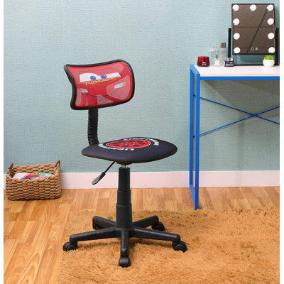 Chaise de bureau roulante et ajustable Pixar Cars