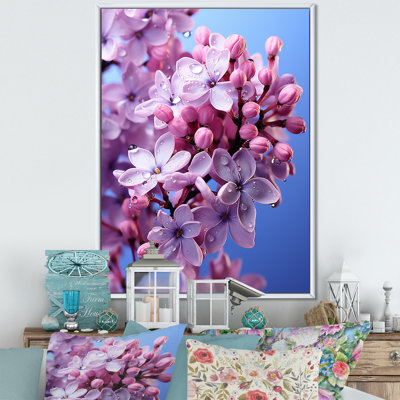 " Contemporary Lilac Tranquility "