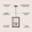 Tolley 4 - Light Brown Pendant