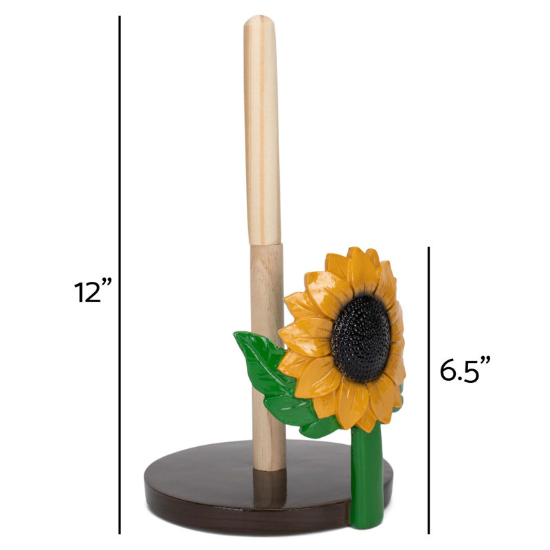 Paper Towel Holder Sunflower