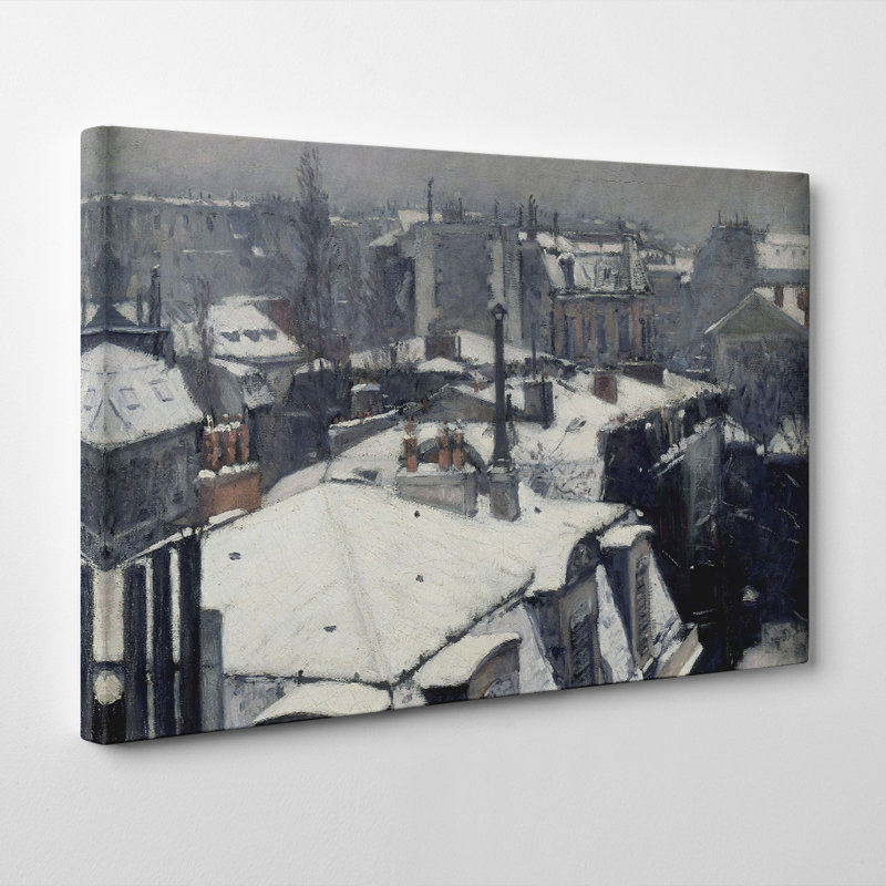 Gustave Caillebotte - Wrapped Canvas Painting, 50cm H x 76cm W