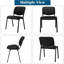 Chaises de salle d'attente, paquet de 5