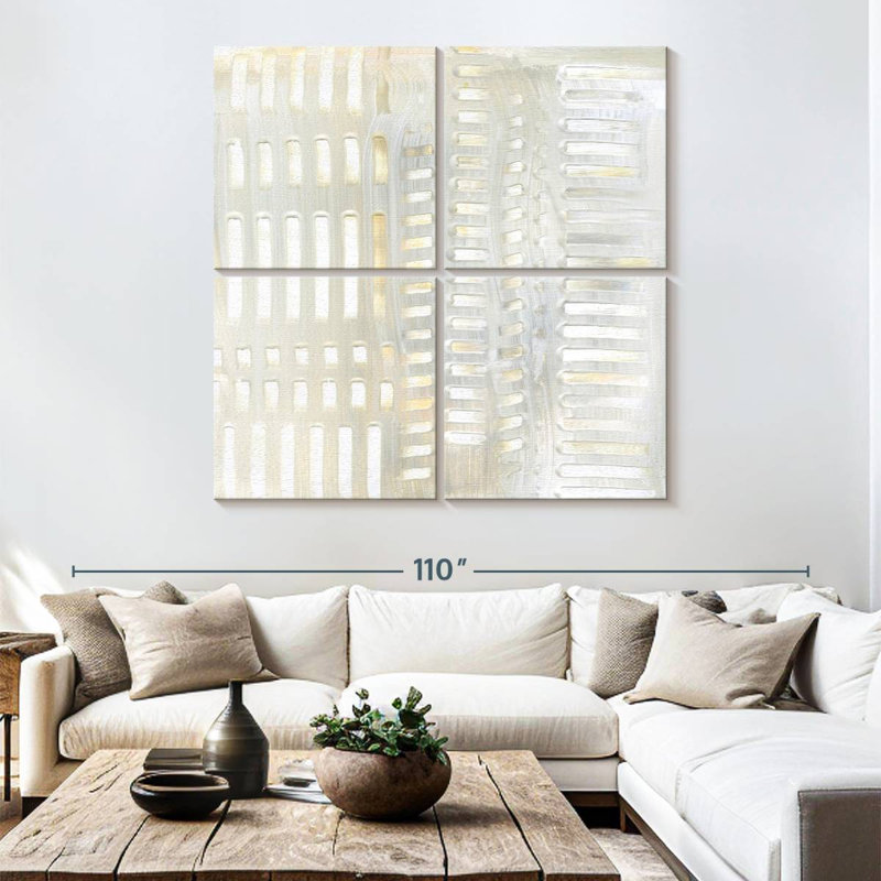 Birch Pattern II, 74" H x 74" W