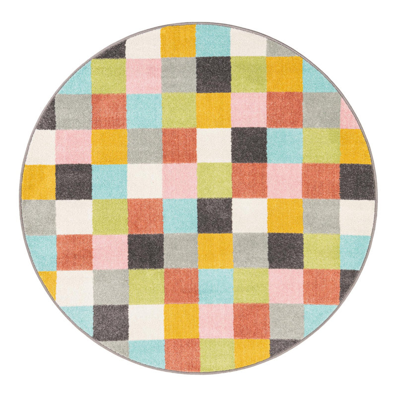 Tapis pour enfants, Rond 5 pi 3 po