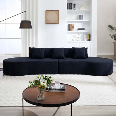 5-seat Curved Modular Sectional Couch