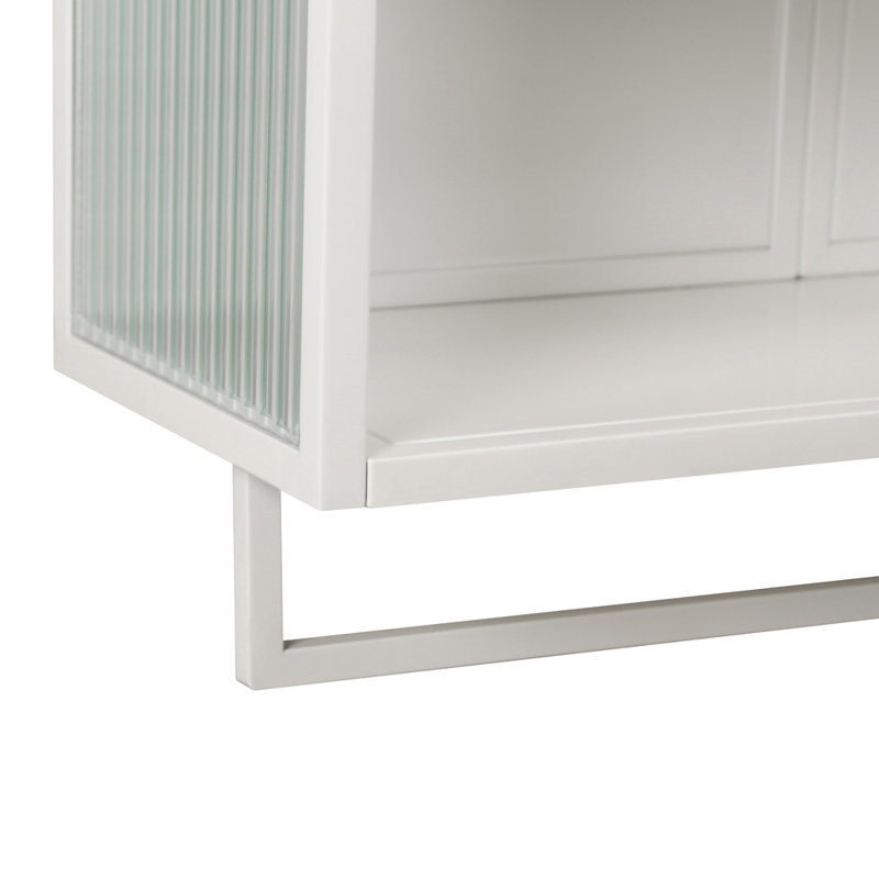 Mansovish White 30.71"Hx23.62"Wx9.06"D Pre-Assembled Standard Wall Cabinet