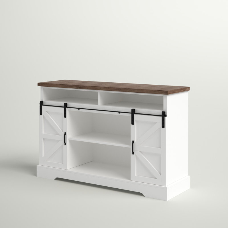 Farahn TV Stand for TVs up to 43", White