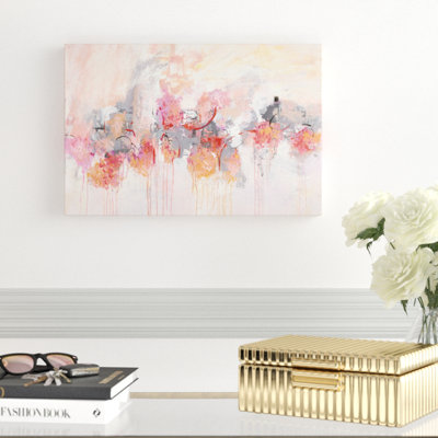 Reproduction d’art sur toile tendue « petal patch ii » par julie joy
