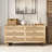 Storage Cabinet Rattan Drawer-1970137827