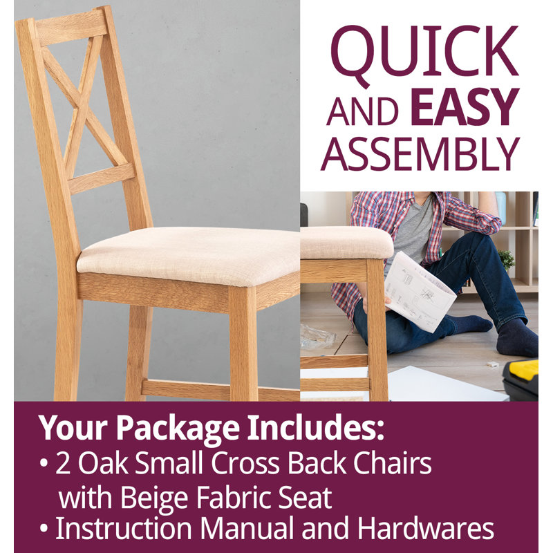 Upholstered Dining Chair, Beige