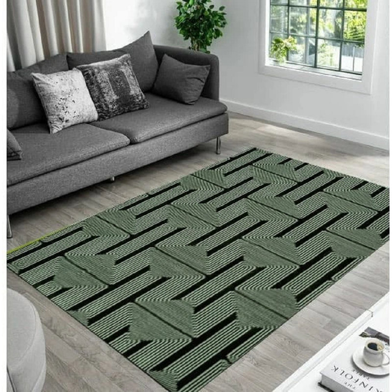 Luna Green, Rectangle 80 x 150 cm