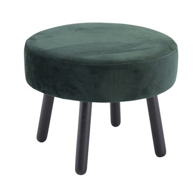 Mafalda Solid Wood Accent Stool