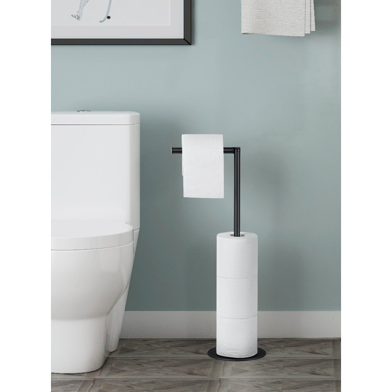 Porte-papier hygiénique sur pied