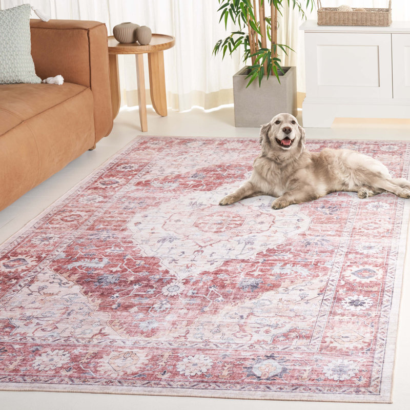 Meinke Performance Machine Washable Oriental Rug, Rectangle 5' x 8'