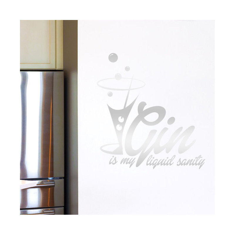 Wall Decal, Shiny Silver